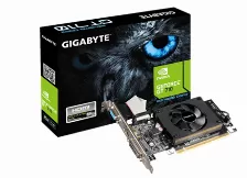 Tarjeta De Vídeo Gigabyte Geforce Gt 710 2gb Geforce Gt 710, 2 Gb, 64 Bit, Gddr3, 954 Mhz, 4096 X 2160 Pixeles, Pci Express 2.0, 1x Hdmi, 0x Dvi-i